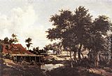 The Water Mill by Meindert Hobbema
